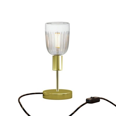 Lampe de table Alzaluce Tiche en métal